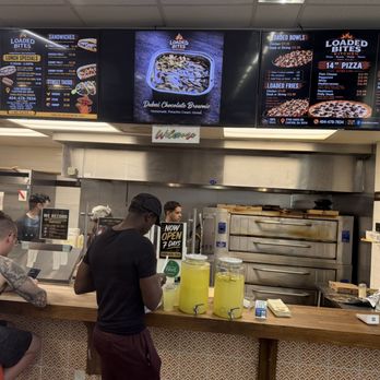 Loaded Bites - Menu and "dining" area - Tacos Near Me - Canton, Georgia Loaded Bites - Menu and "dining" area - Tacos Near Me - Canton, Georgia
