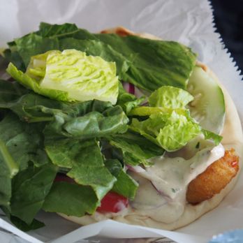 Greek Marina - fried fish sandwich - Greek Near Me - Honolulu, Hawaii Greek Marina - fried fish sandwich - Greek Near Me - Honolulu, Hawaii