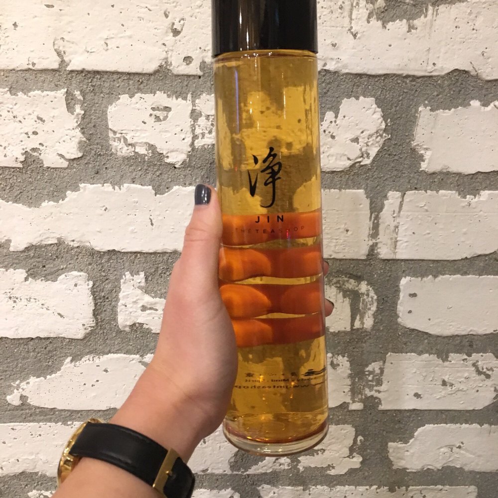 Jin Tea Shop - Oolong oriental beauty cold brew ($6.45) - Tea Rooms Near Me - Pasadena, California Jin Tea Shop - Oolong oriental beauty cold brew ($6.45) - Tea Rooms Near Me - Pasadena, California
