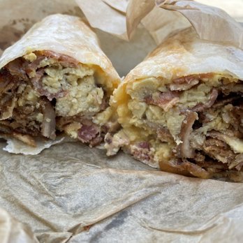 Old Town Coffee - Breakfast Bacon Burrito - Coffee & Tea Near Me - Goleta, California