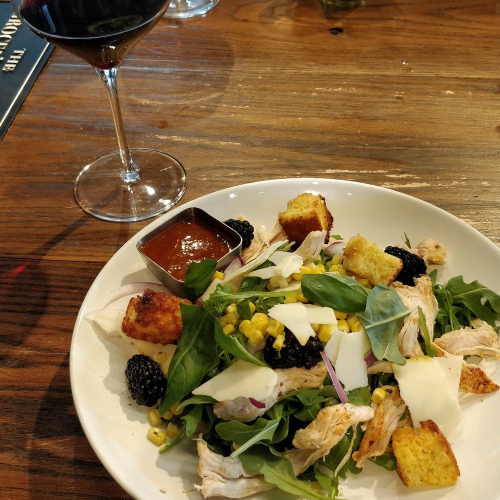 The Grocer's Table - Bbq chicken and blackberry salad - Cafes Near Me - Wayzata, Minnesota The Grocer's Table - Bbq chicken and blackberry salad - Cafes Near Me - Wayzata, Minnesota