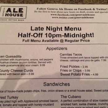Geneva Ale House - American Near Me - Geneva, Illinois Geneva Ale House - American Near Me - Geneva, Illinois