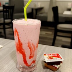Milkshake à la fraise