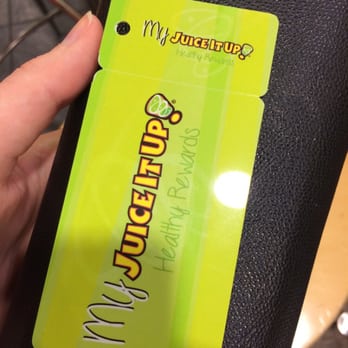 Juice It Up! - Points card! - Juice Bars & Smoothies Near Me - Corona, California