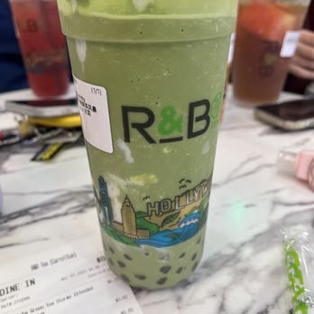 R&B Tea - Matcha Stormy - Bubble Tea Near Me - Carrollton, Texas