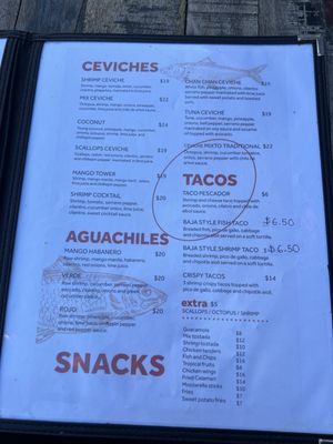 Menu photo 6 Waterfall San Francisco, CA
