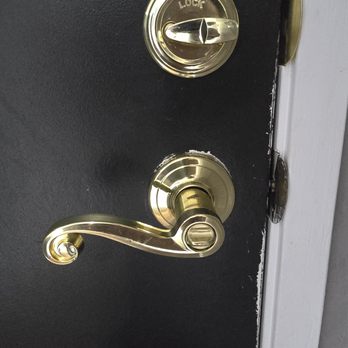 Affordable Lock and Key - This is the lever door handle that fell off that Herman secured instantly! - Keys & Locksmiths Near Me