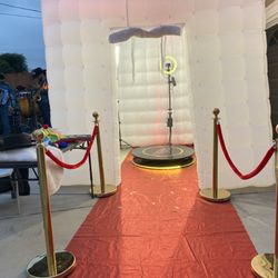 360 LA Video Booth - Inflatable Booth Private Cover included in Luxury Package