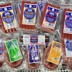 Ulrich Meat Market - So much good stuff in one stop! These are just a few of the items WE MAKE! Check out all the other great meats and cheeses we have to offer!