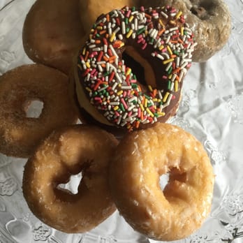 Donut Palace - a variety of donuts on a glass plate - Donuts Near Me - Lawrenceville, Georgia Donut Palace - a variety of donuts on a glass plate - Donuts Near Me - Lawrenceville, Georgia