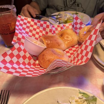 Manny's Original Chophouse - Warm rolls with butter. - Steakhouses Near Me - Winter Haven, Florida