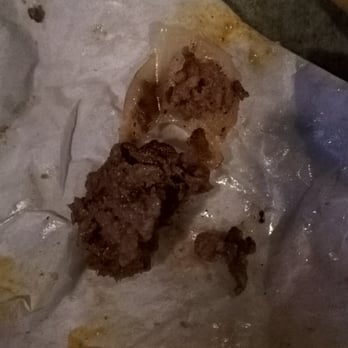 Killer Burger Downtown Eugene - found in my supposed vegetarian burger. - Burgers Near Me - Eugene, Oregon