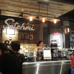 The main attraction at Satchmi Cafe: their modern coffee machine with vintage flavor The main attraction at Satchmi Cafe: their modern coffee machine with vintage flavor