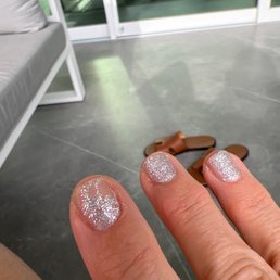 Flaked polish