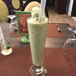 Lenox Hotel - Matcha shake was good but im not a local so threw up from the ice or water good flavor tho