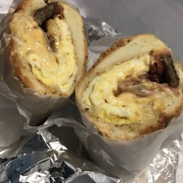 2 Eggs and Cheese Sandwich