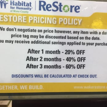 Habitat Wake Restore - Policy - Building Supplies Near Me - Raleigh, North Carolina