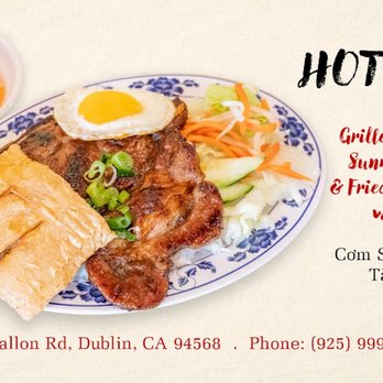 Hot Pho - a plate of food on a table - Vietnamese Near Me - Dublin, California Hot Pho - a plate of food on a table - Vietnamese Near Me - Dublin, California