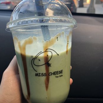 Miss Cheese Tea Cafe - What we got... Matcha dirty fresh milk in real life - Bubble Tea Near Me - Pasadena, California Miss Cheese Tea Cafe - What we got... Matcha dirty fresh milk in real life - Bubble Tea Near Me - Pasadena, California