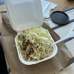 Chicken burrito bowl