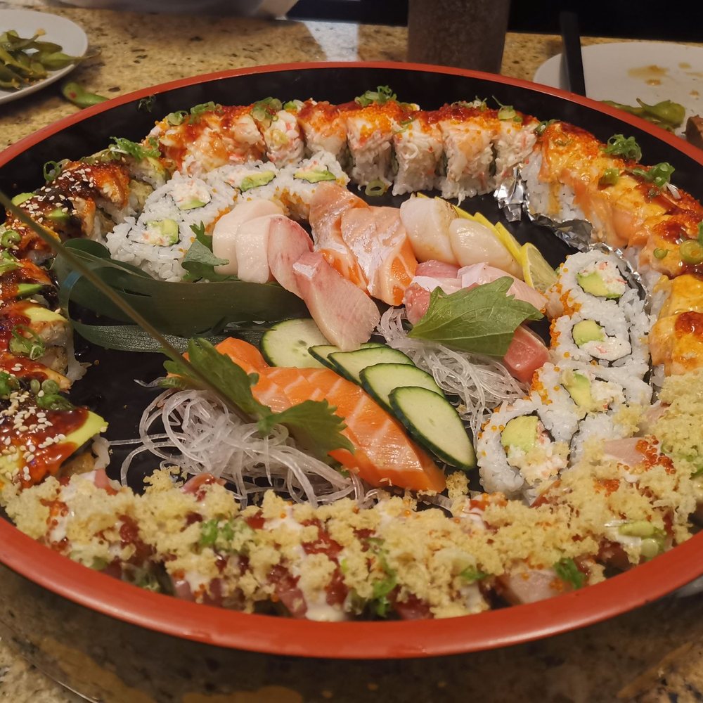 Bashamichi Sushi and Bar - party combo - Japanese Near Me - Millbrae, California Bashamichi Sushi and Bar - party combo - Japanese Near Me - Millbrae, California
