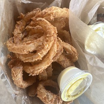 Big Ray's Fish Camp & Grille Riverwalk - Onion rings - Seafood Near Me - Tampa, Florida