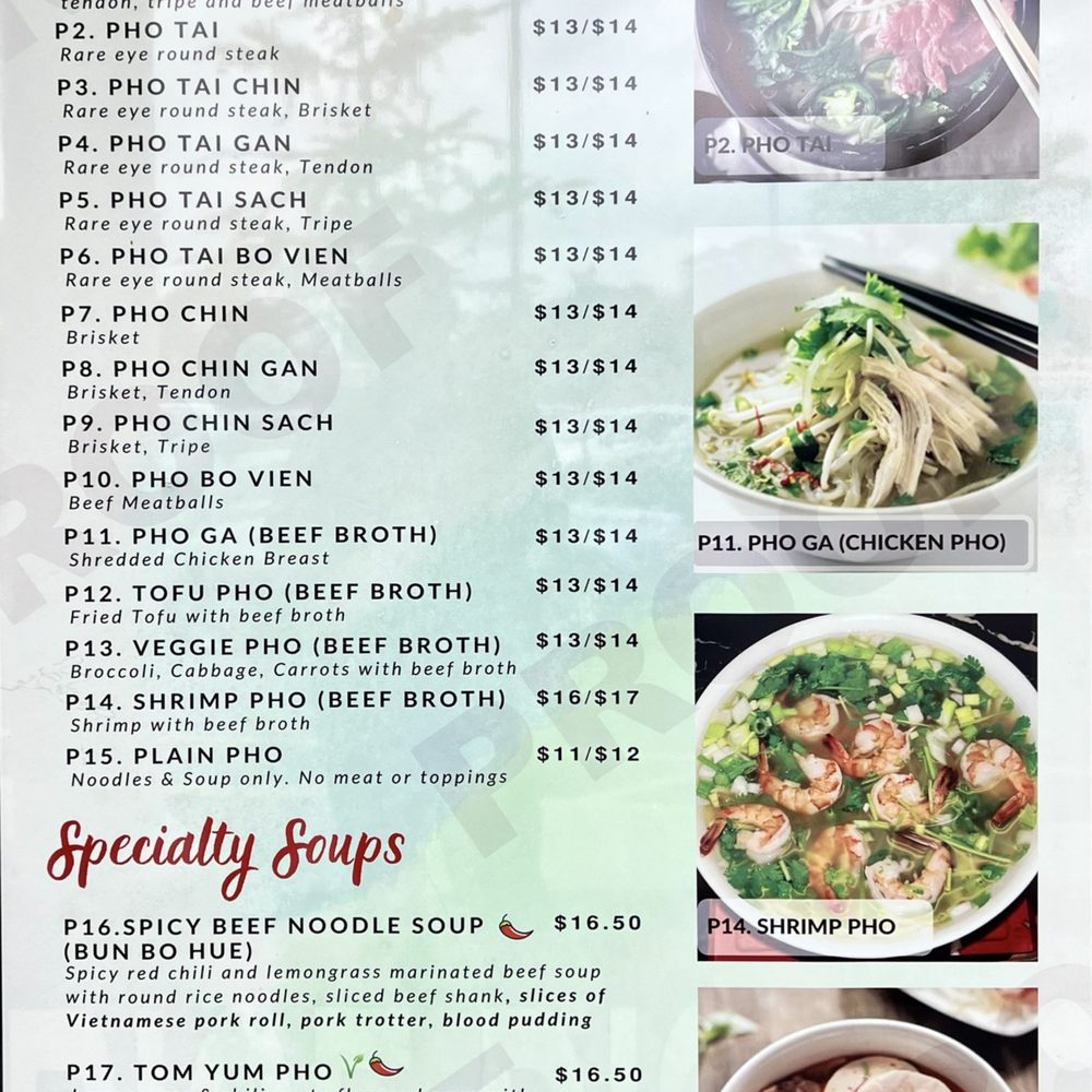 Pho One-O Restaurant & Lounge - Menu - P2 9/2024 - Vietnamese Near Me - Hanover, Maryland Pho One-O Restaurant & Lounge - Menu - P2 9/2024 - Vietnamese Near Me - Hanover, Maryland