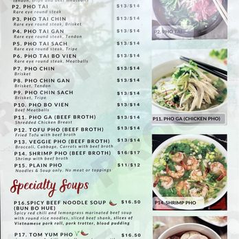 Pho One-O Restaurant & Lounge - Menu - P2 9/2024 - Vietnamese Near Me - Hanover, Maryland Pho One-O Restaurant & Lounge - Menu - P2 9/2024 - Vietnamese Near Me - Hanover, Maryland