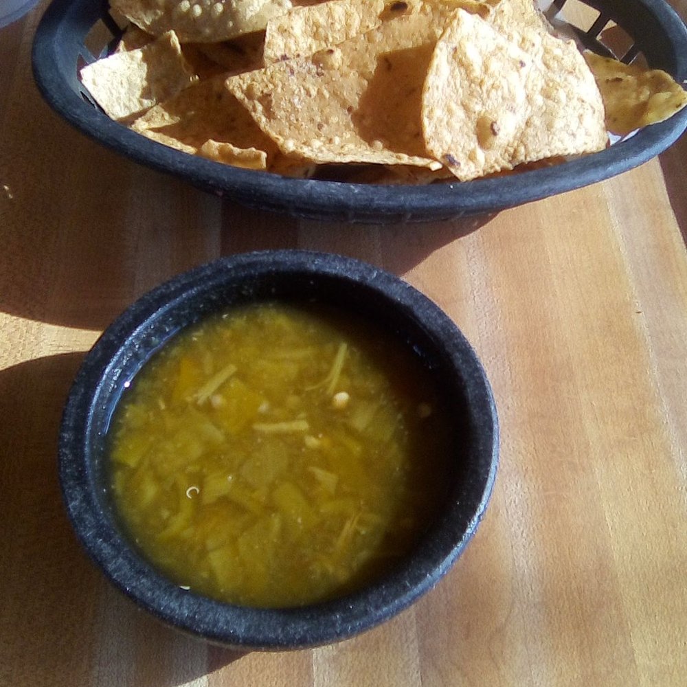 Nopalito Restaurant - Nopalitos' chips and their famous warm green salsa. - Mexican Near Me - Las Cruces, New Mexico Nopalito Restaurant - Nopalitos' chips and their famous warm green salsa. - Mexican Near Me - Las Cruces, New Mexico