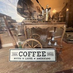 Stela's Ice Cream Shoppe and Coffee House - Outside window display