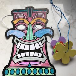"Crafts" from Aloha themed summer camp week