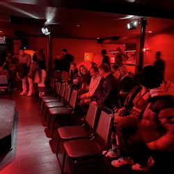 Hotbed - Audience area in the basement, bars are located both up and downstairs