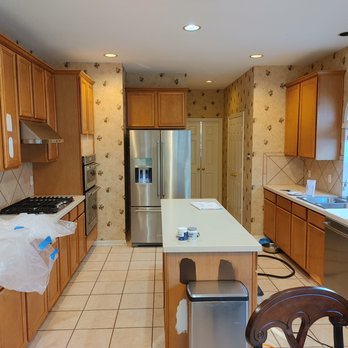 K&T Custom Builds - a kitchen being remodeled - General Contractors Near Me