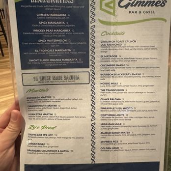 Gimme's Par & Grill - Drinks - Cocktail Bars Near Me - Grand Rapids, Michigan