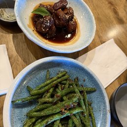 String beans short ribs String beans short ribs