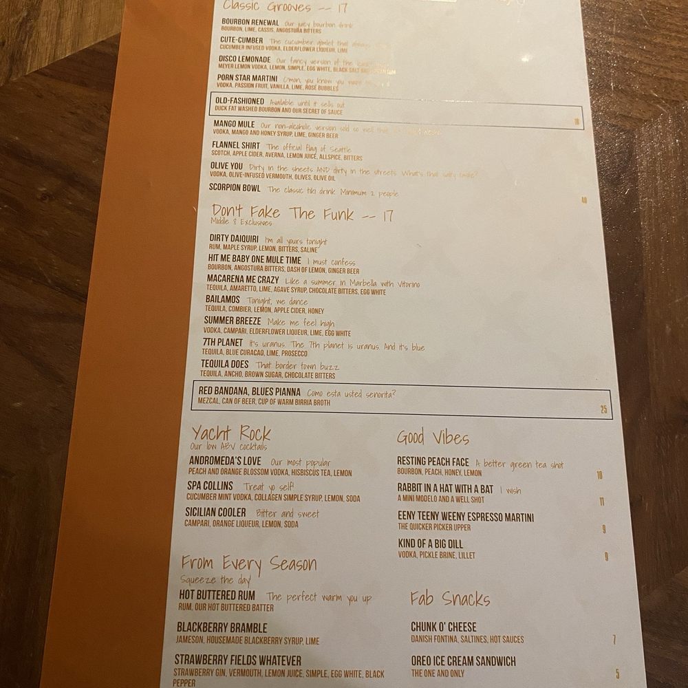 Middle 8 - Cocktail Bars Near Me - Pleasanton, California