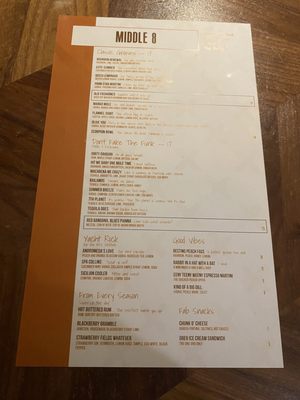 Menu photo 2 Middle 8 Pleasanton, CA