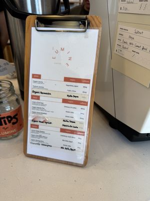 Menu photo 2 Lumine Coffee Vancouver, BC Menu photo 2 Lumine Coffee Vancouver, BC