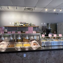 Naan and Dosa - Buffet Line