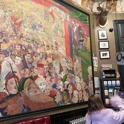 Café Regular du Nord - Painting