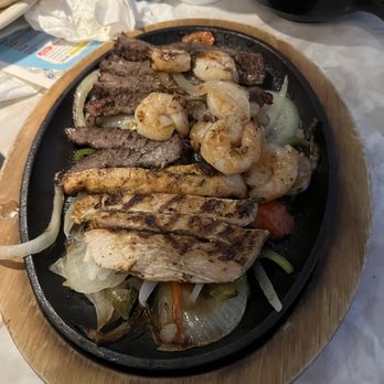 Chuy's - Combo fajitas added shrimp for 4.00 extra - Tex-Mex Near Me - Fairfax, Virginia Chuy's - Combo fajitas added shrimp for 4.00 extra - Tex-Mex Near Me - Fairfax, Virginia