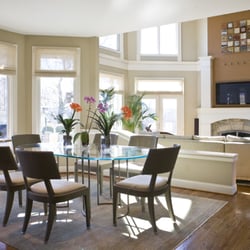 Danziger Design - Breakfast area and family room - Luxury Interior Design - Potomac, MD