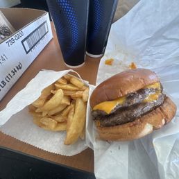 Double cheese burger Double cheese burger