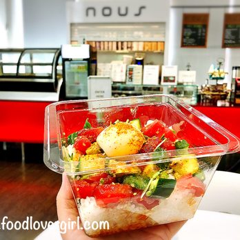 Nous Espresso Grad School Cafe - a hand holding a container of food - Cafes Near Me - New York, New York Nous Espresso Grad School Cafe - a hand holding a container of food - Cafes Near Me - New York, New York