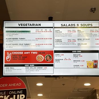 Capriotti's Sandwich Shop - Menu - Sandwiches Near Me - Honolulu, Hawaii Capriotti's Sandwich Shop - Menu - Sandwiches Near Me - Honolulu, Hawaii
