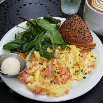 Urth Caffe - Salmon Scramble - Coffee & Tea Near Me - Laguna Beach, California Urth Caffe - Salmon Scramble - Coffee & Tea Near Me - Laguna Beach, California