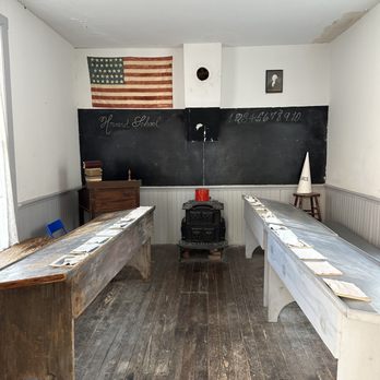 Jackson County Historical Society - Interior of the one room schoolhouse. - Museums Near Me - Independence, Missouri Jackson County Historical Society - Interior of the one room schoolhouse. - Museums Near Me - Independence, Missouri