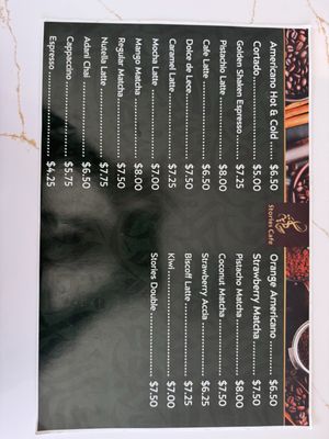 Menu photo 8 Stories Cafe Whittier, CA