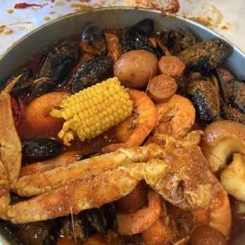 Crab N Spice Anaheim - Shrimp, mussels, crawfish, crab legs, sausage, potatoes, and corn - Seafood Near Me - Anaheim, California Crab N Spice Anaheim - Shrimp, mussels, crawfish, crab legs, sausage, potatoes, and corn - Seafood Near Me - Anaheim, California