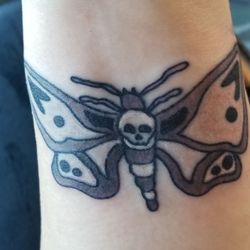 G's Tattoos & Smoke Shop - Death Moth by Kennon